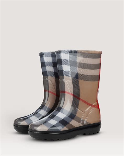 burberry girls rainboots|burberry rain boots clearance.